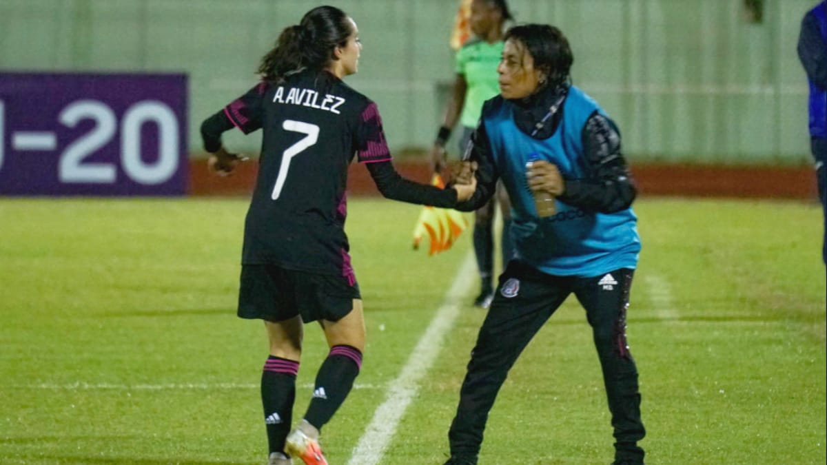 Maribel Domínguez, contenta con el pase a octavos de final en el Premundial; “debemos concentrarnos en lo que viene”